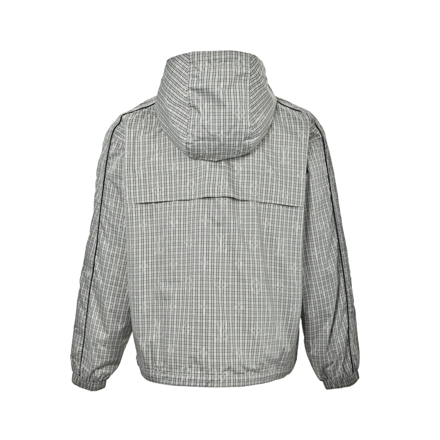Louis Vuitton/Louis Vuitton plaid logo zipper hooded jacket